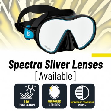 Cressi Hiroquest zestaw do snorkelingu z lustrzaną powierzchnią AOKI edycja limitowana