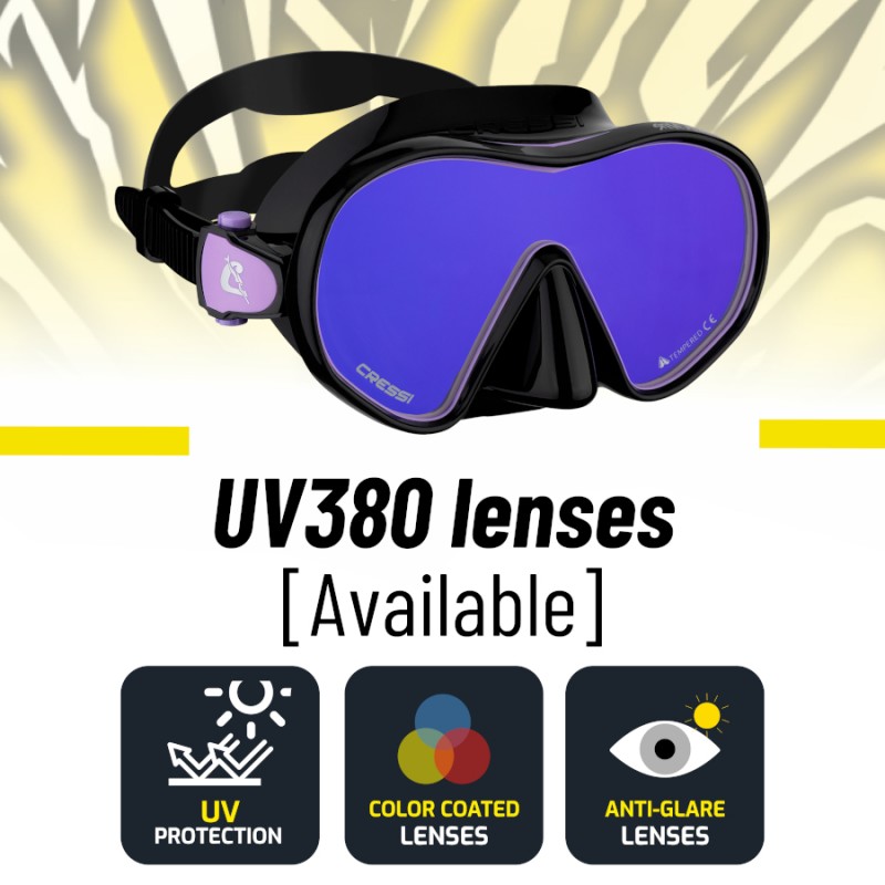 Cressi HiroQuest zestaw do snorkelingu ochrona UV AOKI edycja limitowana