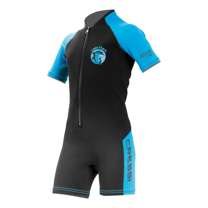 Pianka dla dzieci Cressi Little Shark 2mm krótki rękaw