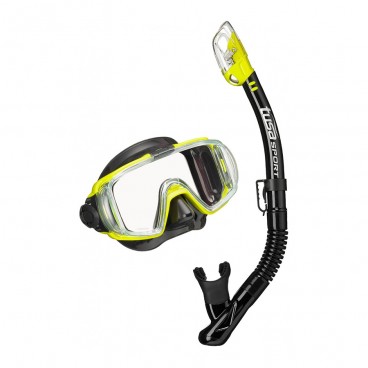 Zestaw maska i fajka TUSA Visio Tri‑Ex UC‑3125 z ultra-panoramiczną szybą