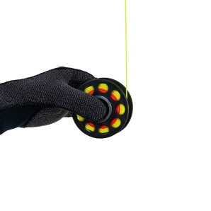 Szpulka nurkowa Tecline 30m ze spinerem + karabinek 100mm