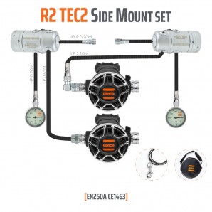 Tecline R2 TEC2 SIDE MOUNT zestaw