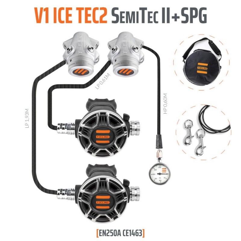  Tecline V1 ICE TEC2 SEMITEC II zestaw