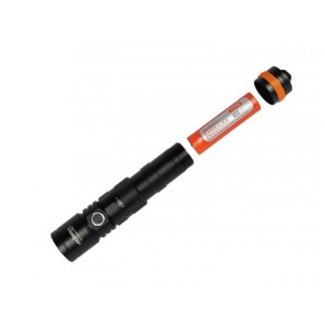 OrcaTorch DC710 3000 lm – latarka nurkowa USB-C w korpusie