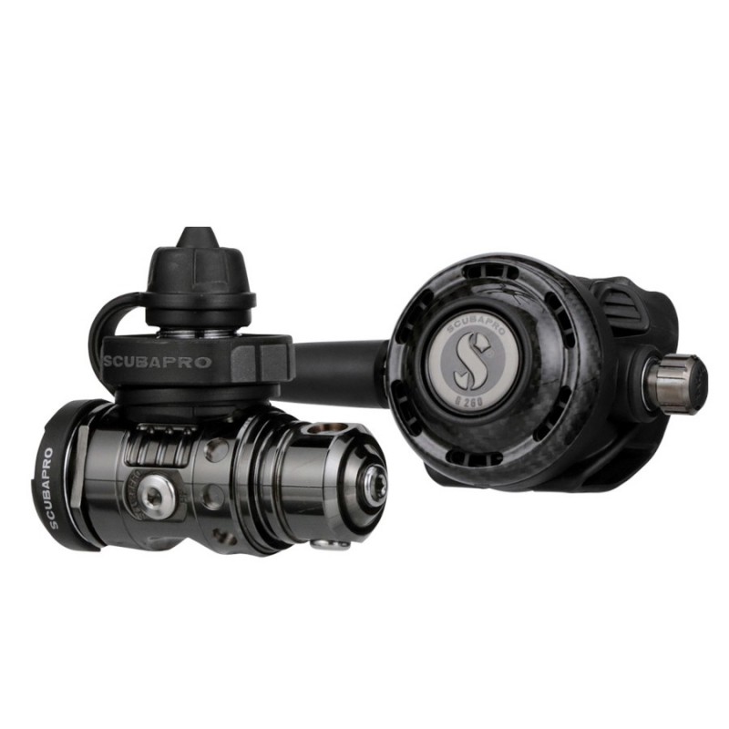  Scubapro MK19 EVO BT/G260 Carbon Black Tech zestaw